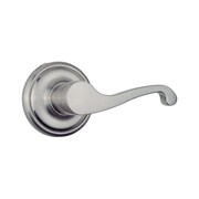 BRINKS COMMERCIAL Brinks Push Pull Rotate Glenshaw Satin Nickel Passage Lever KW1 1.75 in. 23054-119
